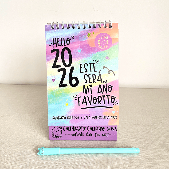 Calendario de Escritorio 2026 2