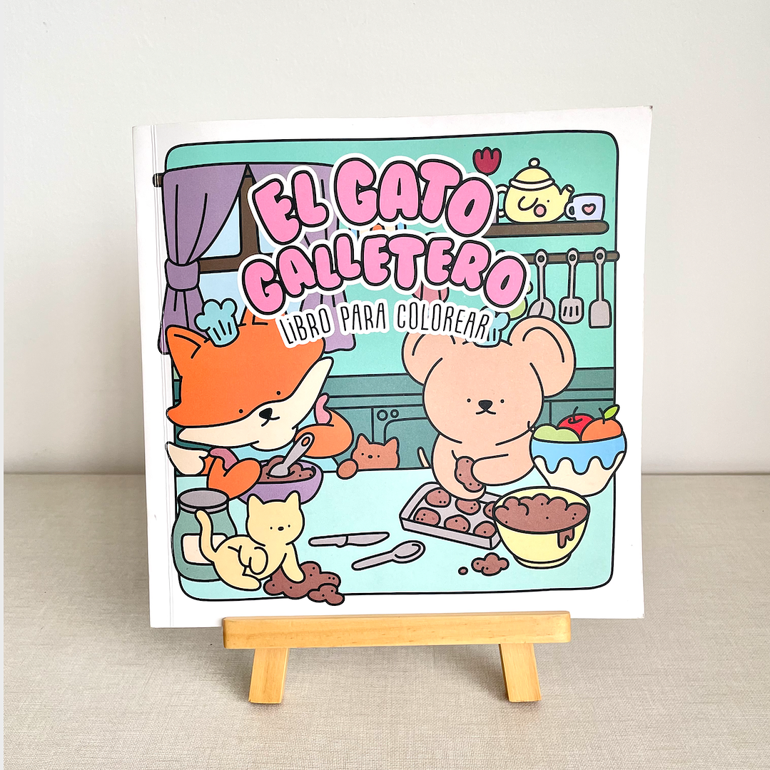 Libro Para Colorear - 4 Estaciones de Diversión 1