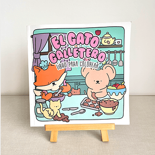 Libro Para Colorear - 4 Estaciones de Diversión