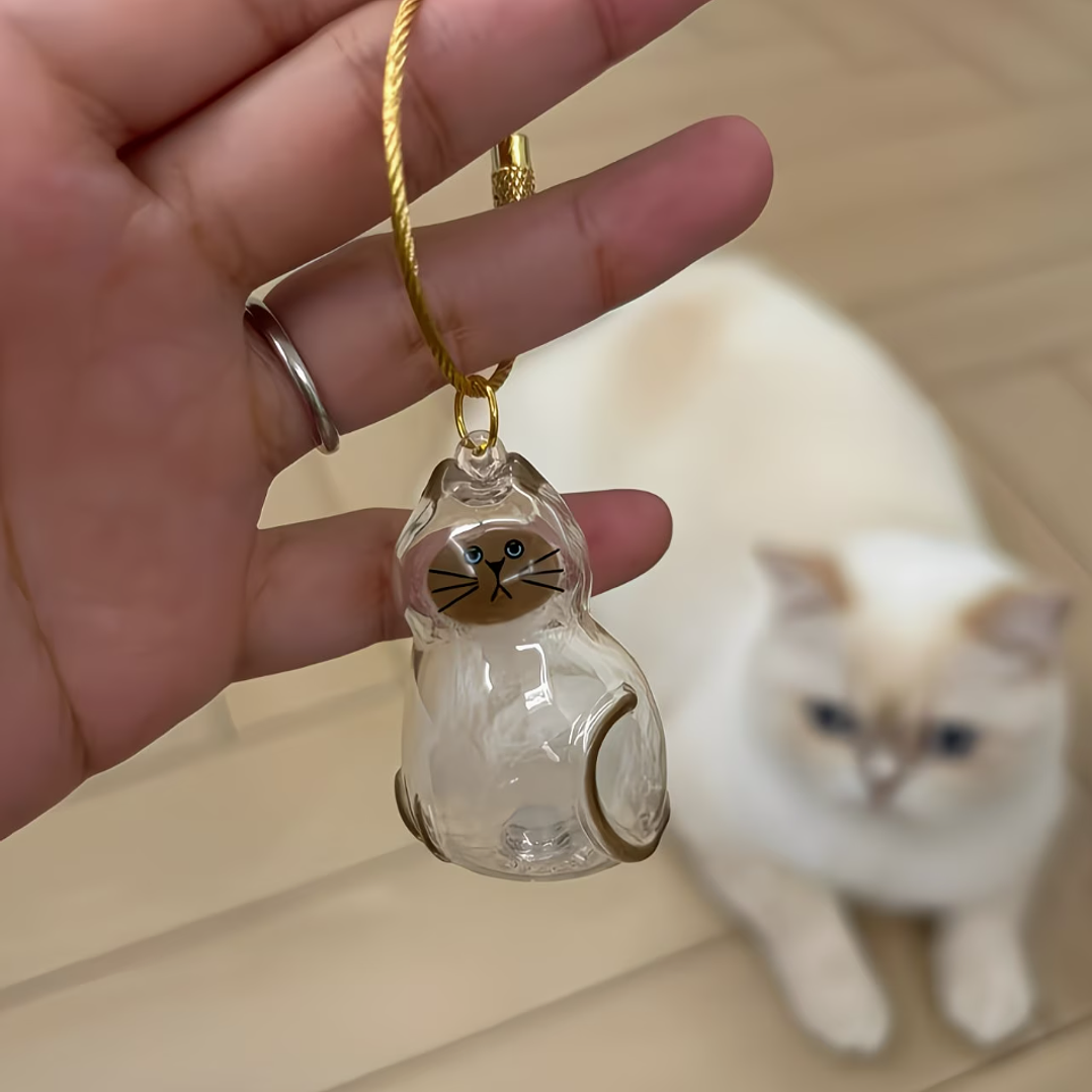 Llavero Para Guardar Pelitos de Tu Gatito 2