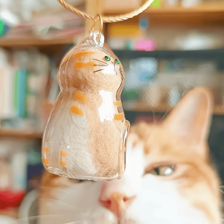 Llavero Para Guardar Pelitos de Tu Gatito 3