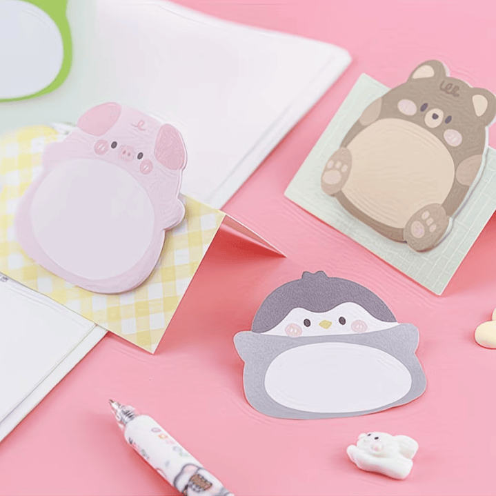 Set x4 Post Its de Animalitos 1