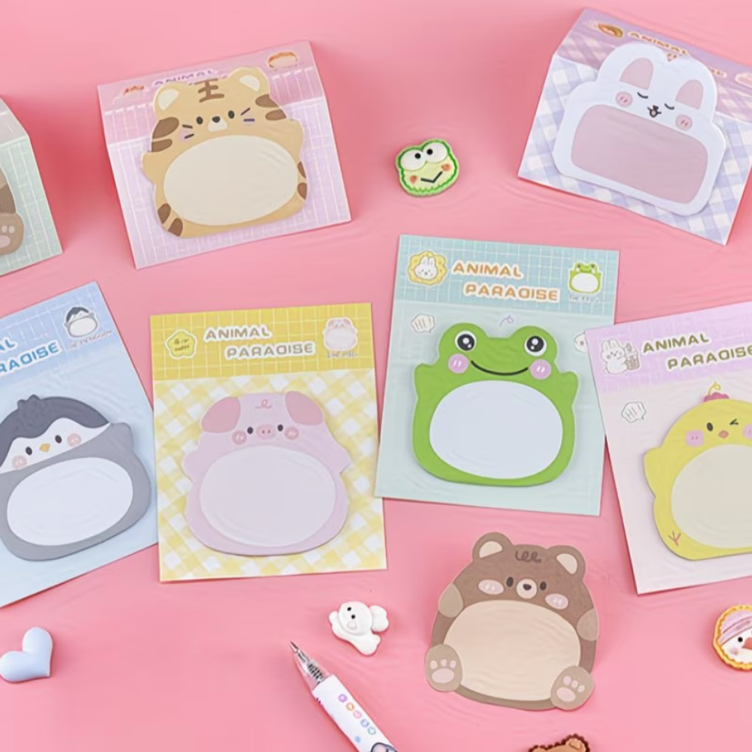 Set x4 Post Its de Animalitos 3