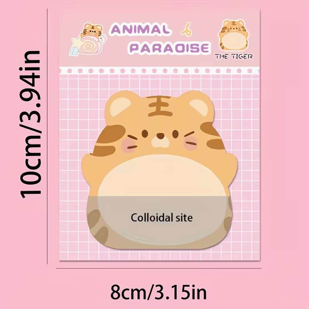 Set x4 Post Its de Animalitos 4