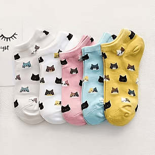 Set x2 Pares de Medias de Gatitos