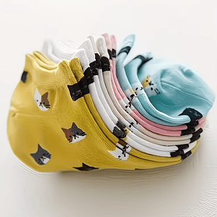 Set x2 Pares de Medias de Gatitos