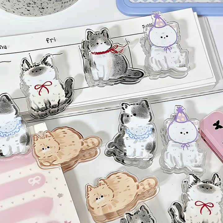 Set x7 Clips de Gatitos 2