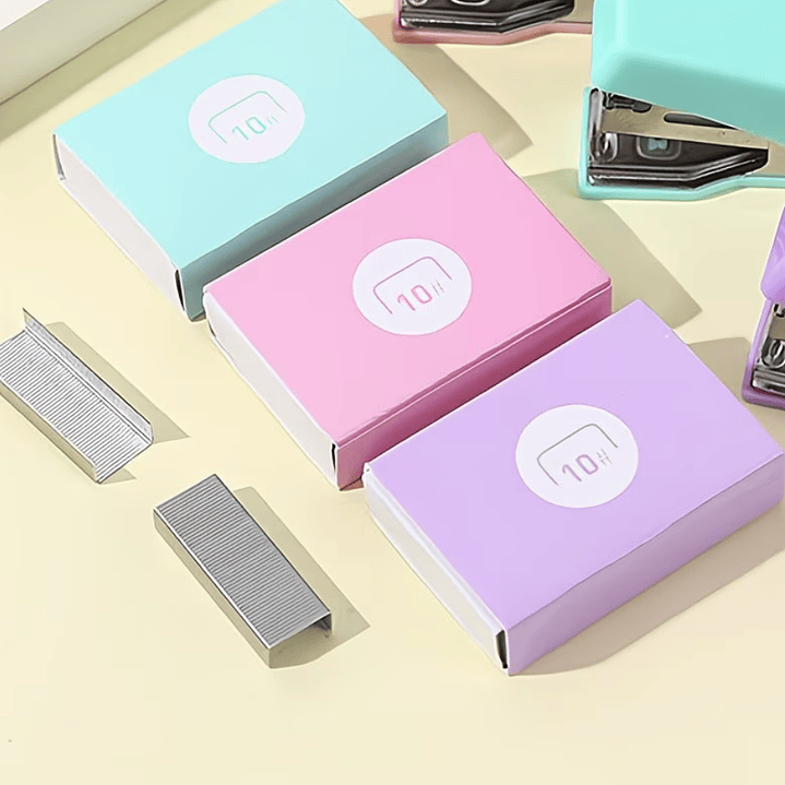 Kit Mini Grapadora + Ganchitos 2