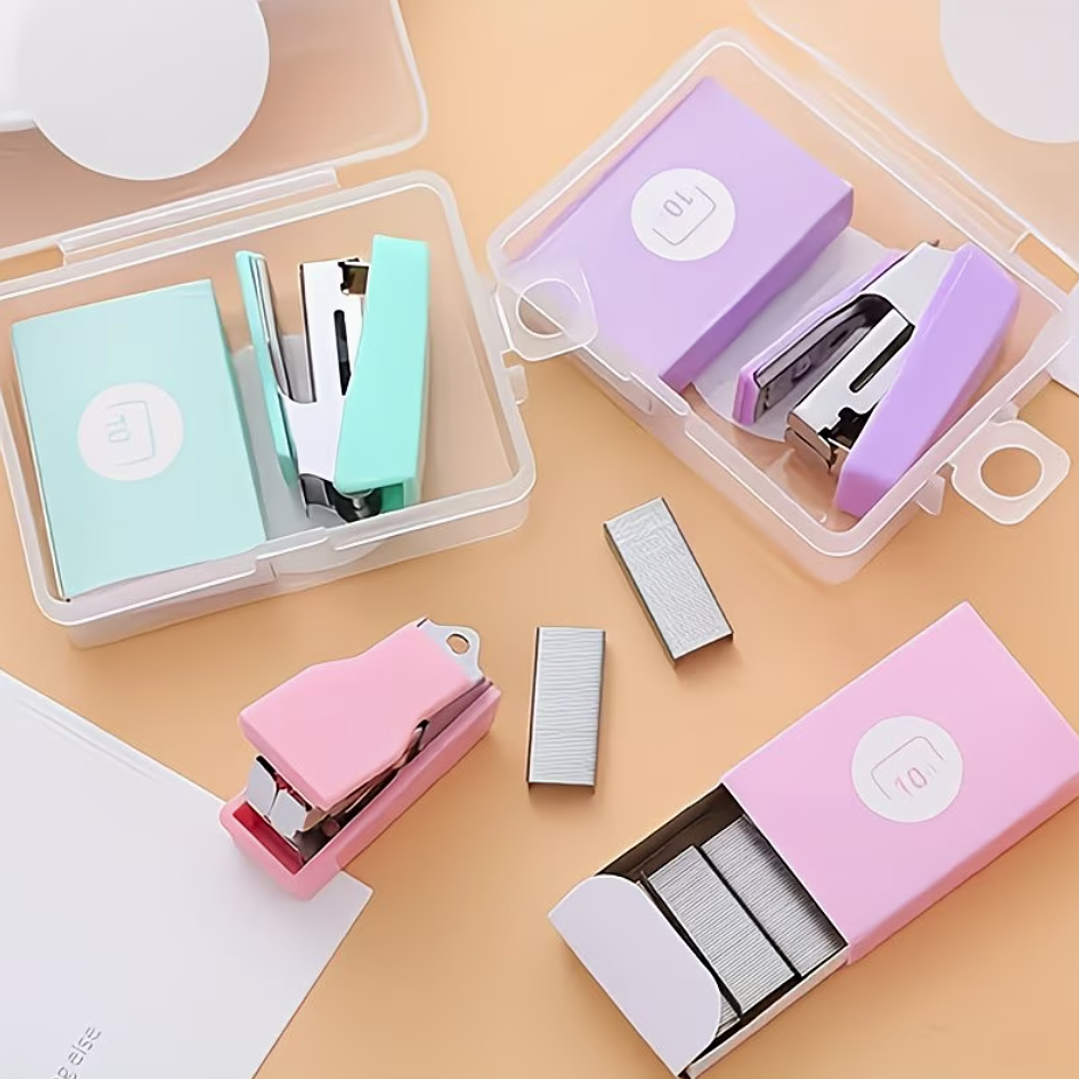 Kit Mini Grapadora + Ganchitos 1