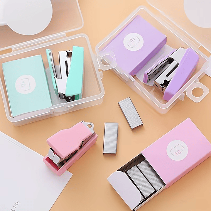 Kit Mini Grapadora + Ganchitos 1