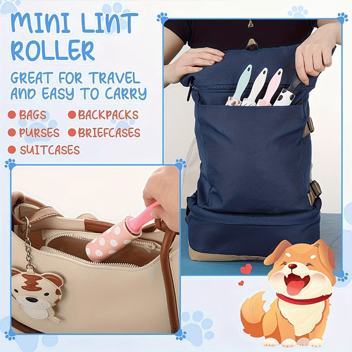 Set x2 Rodillo Quitapelos 3