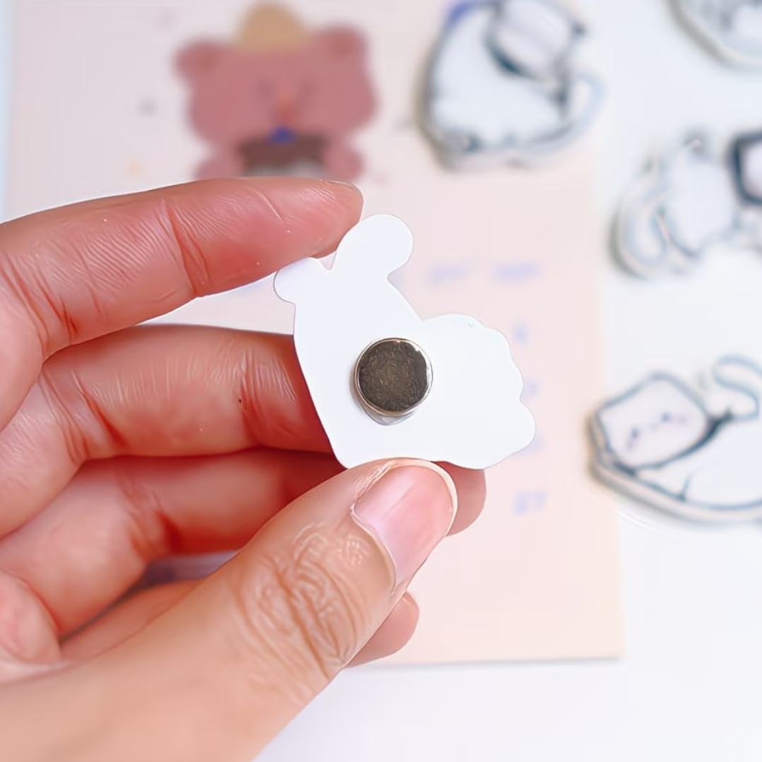 Set x9 Imanes de Gatito 2