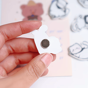 Set x9 Imanes de Gatito