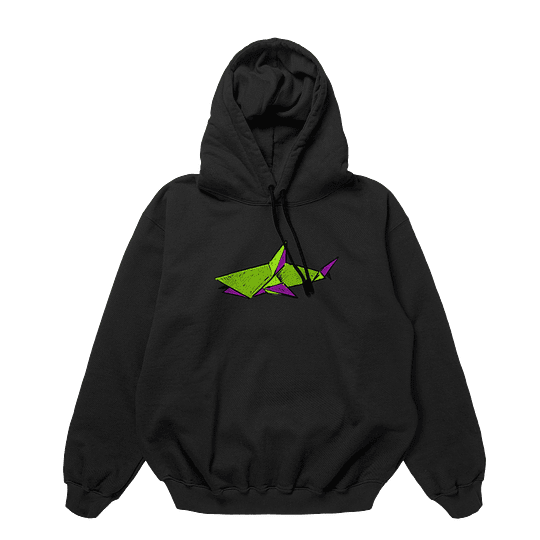 Polerón Hoodie Tiburón Verde