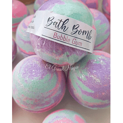 Bath Bomb Bubble Gum 
