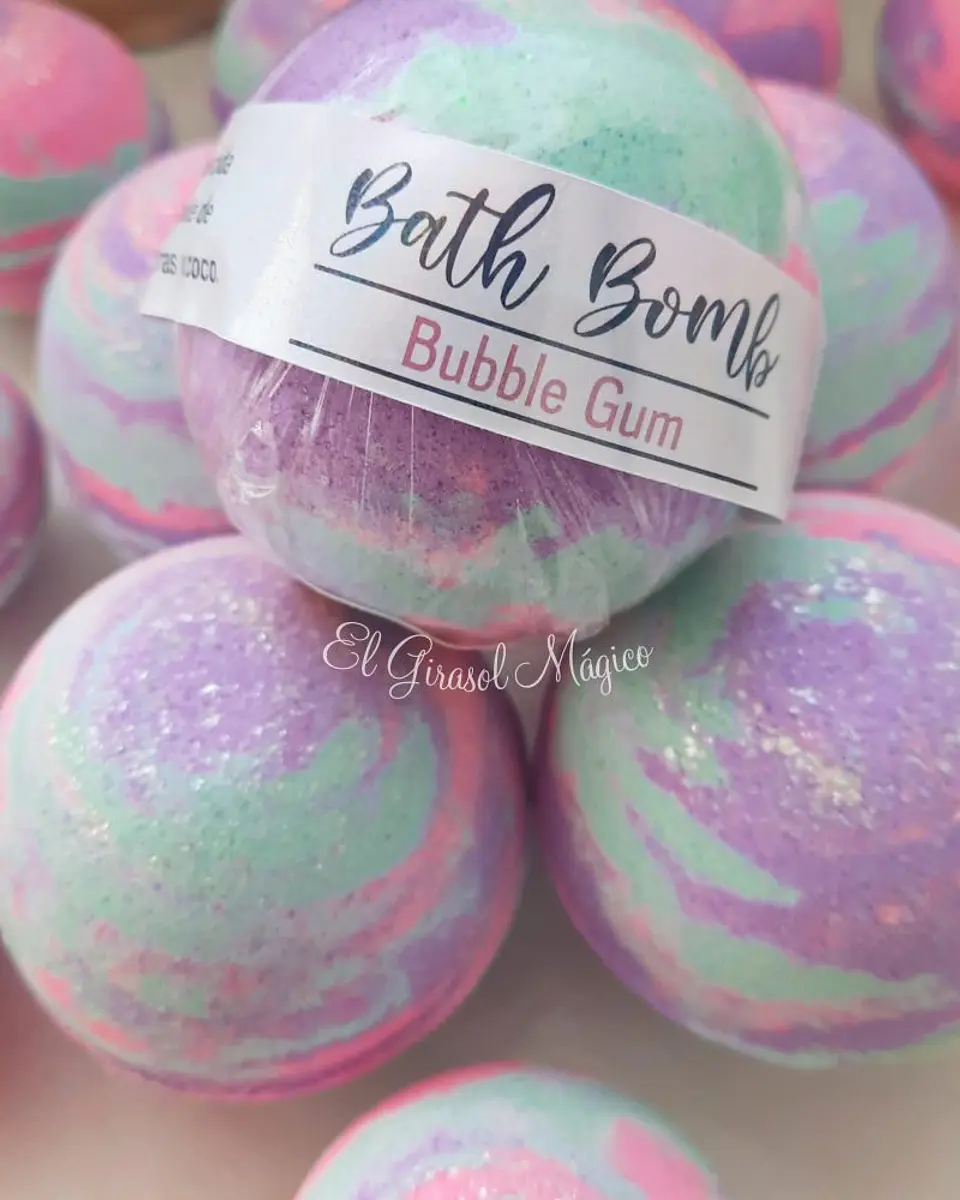 Bath Bomb Bubble Gum  1