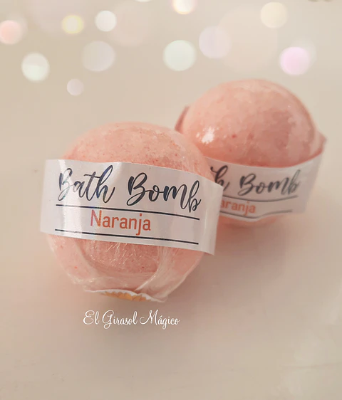 Bath Bomb Naranja