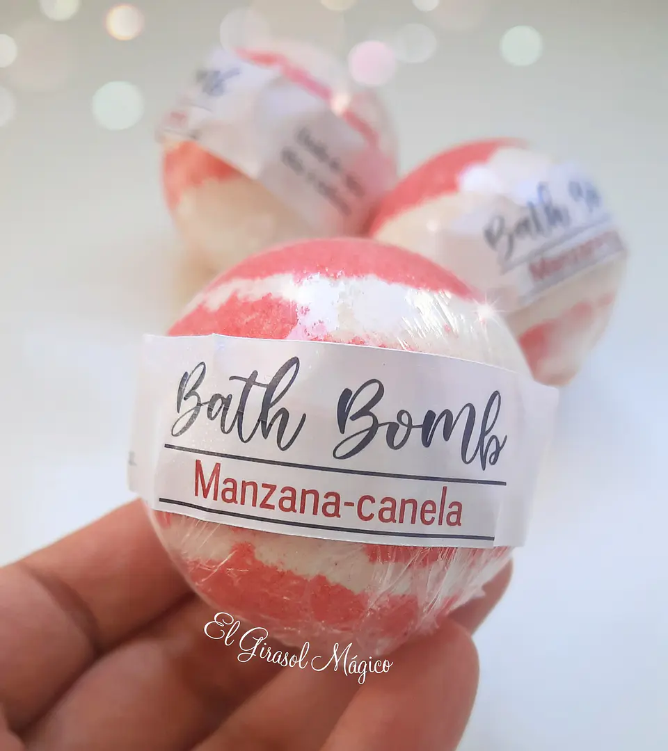 Bath Bomb Manzana-Canela 1