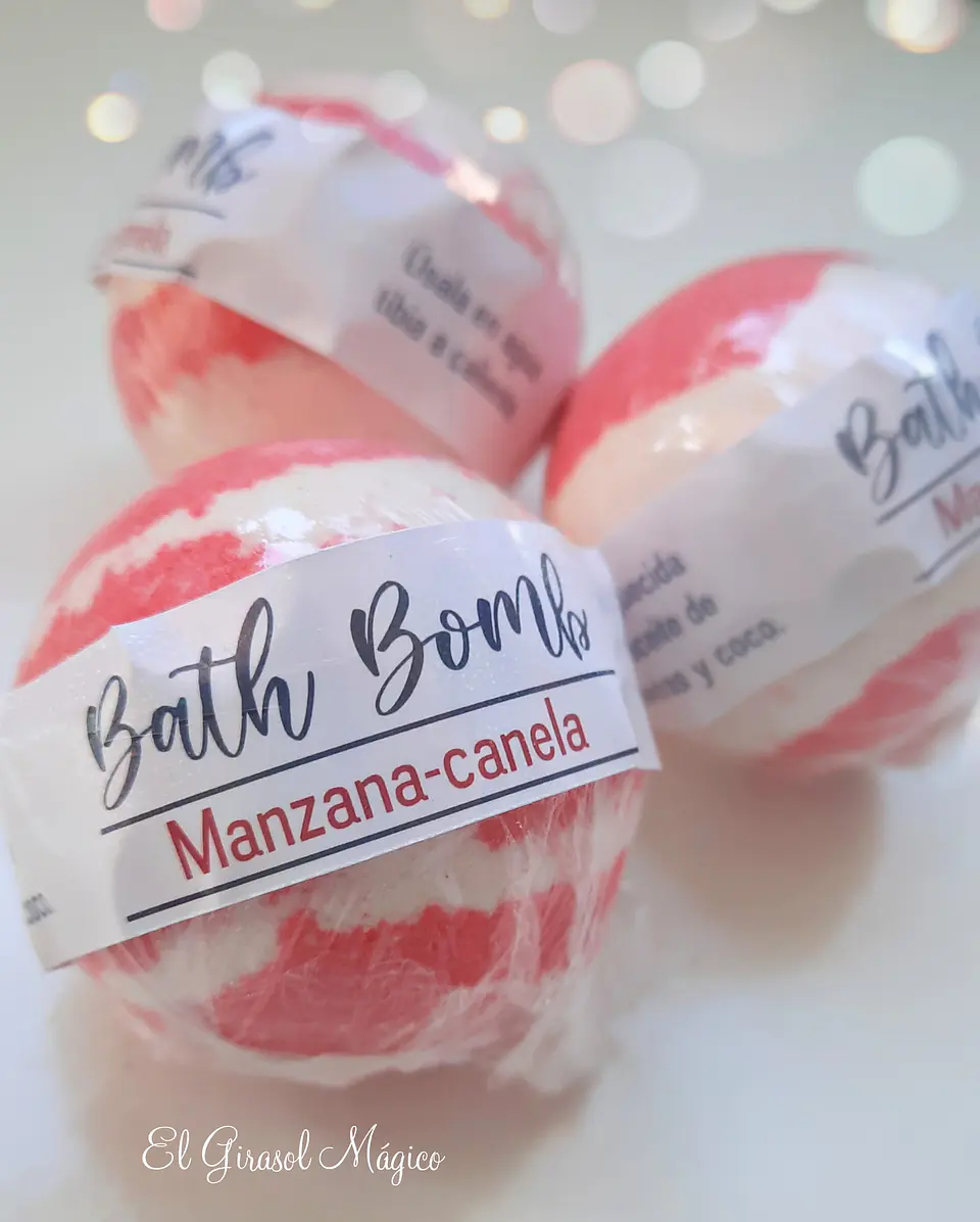 Bath Bomb Manzana-Canela 2
