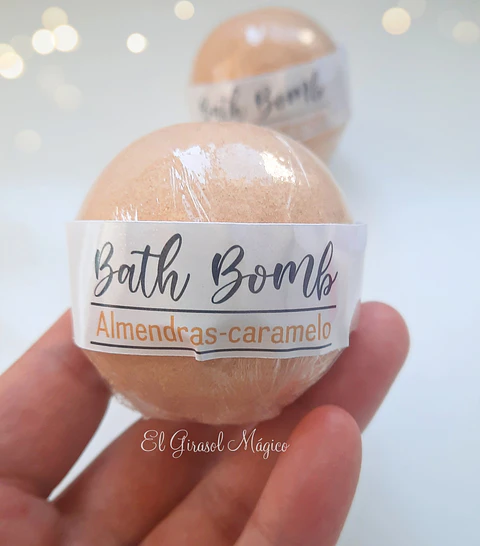 Bath Bomb Almendras -Caramelo