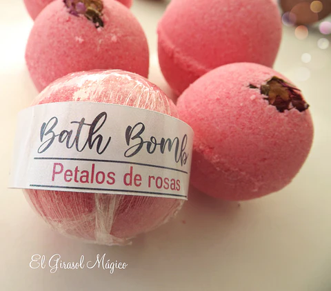 Bath Bomb Pétalos de Rosas