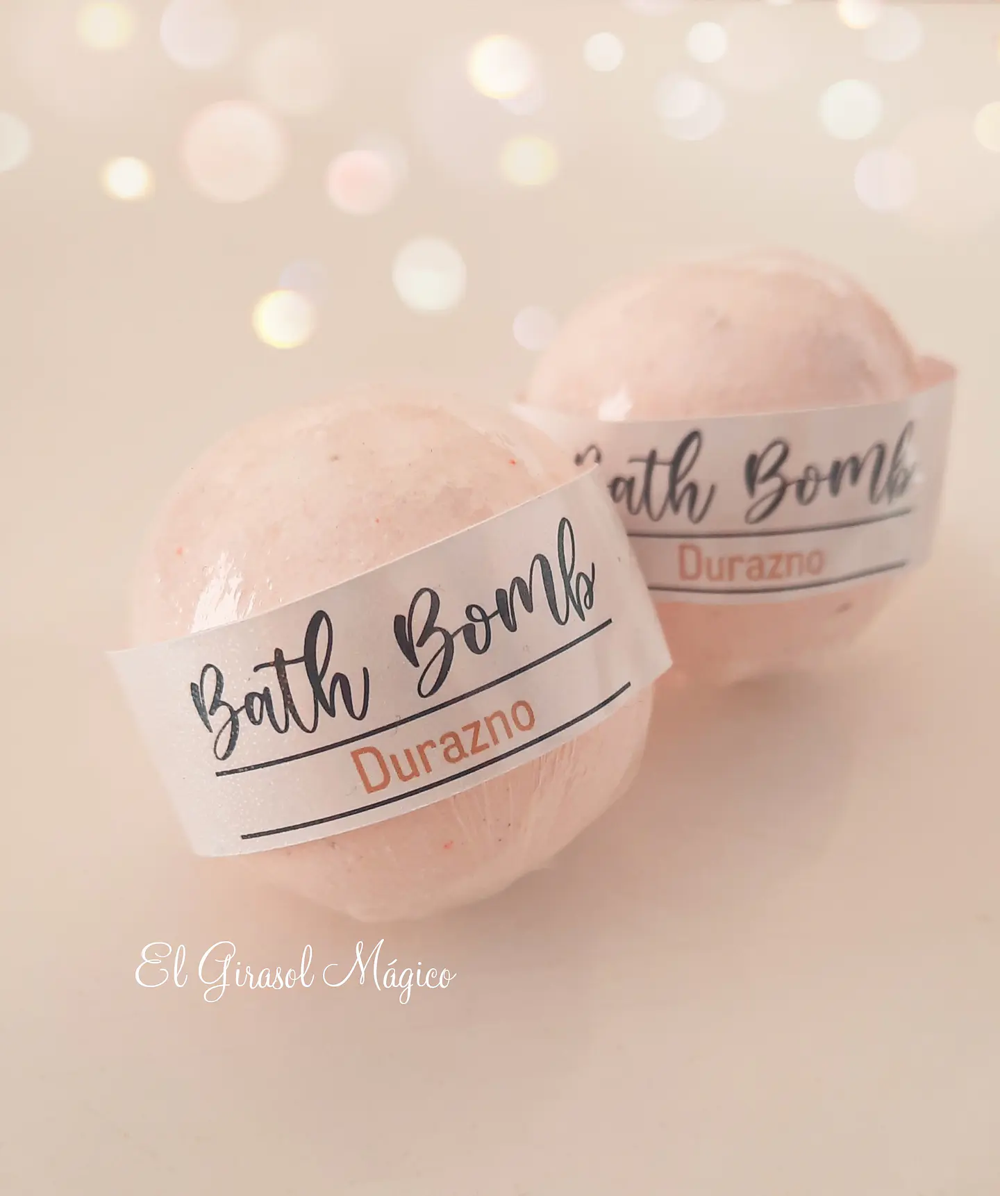 Bath Bomb Durazno  1