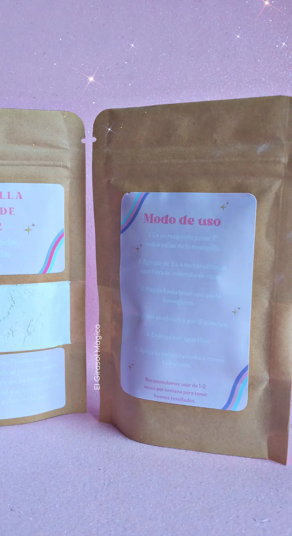 Mascarilla facial de arroz  2