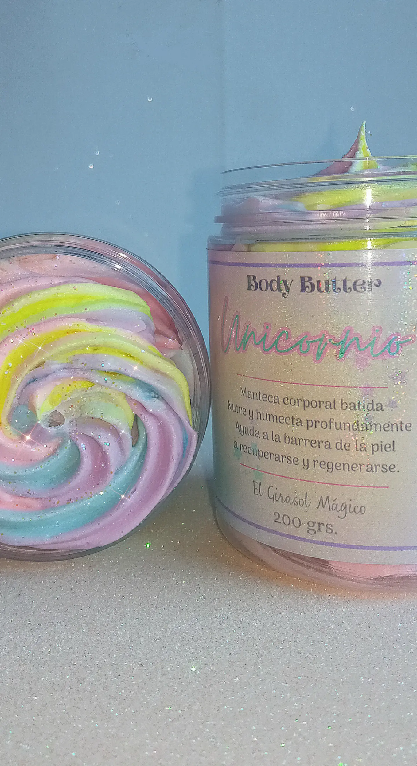 Body Butter Unicornio con glitter🌈 1