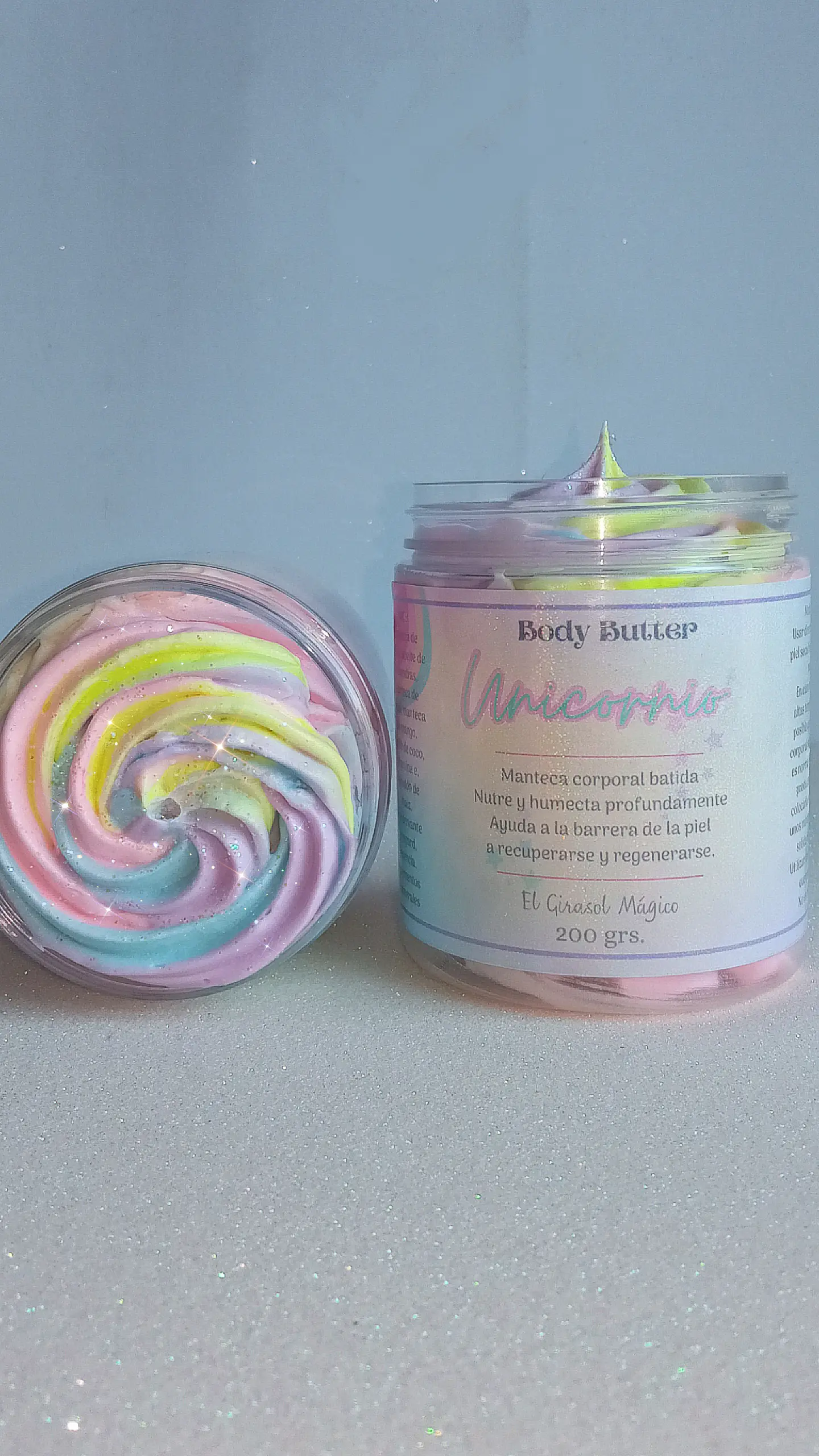 Body Butter Unicornio con glitter🌈 3
