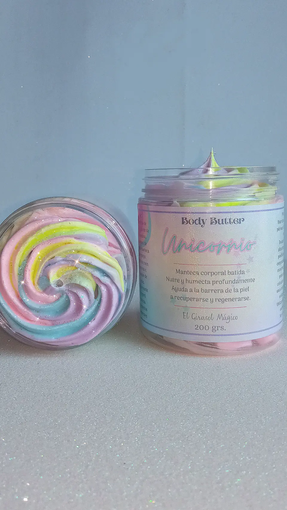 Body Butter Unicornio con glitter🌈 3