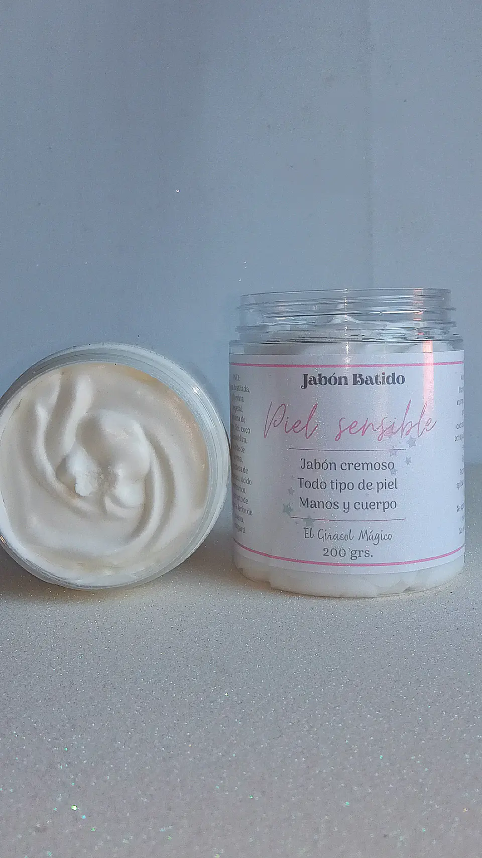 Jabón Batido Piel Sensible  3