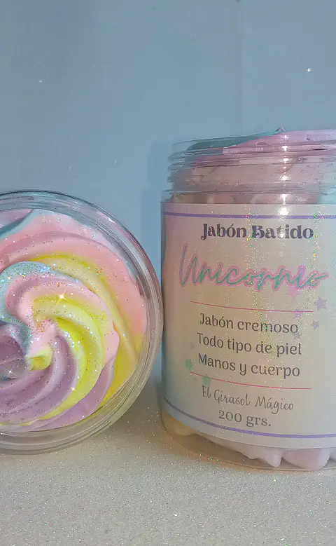 Jabón Batido Unicornio 