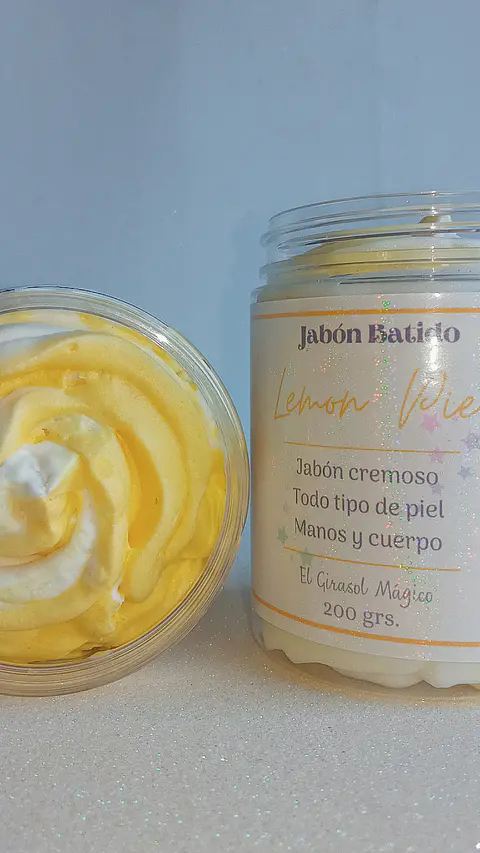 Jabón Batido Lemon Pie