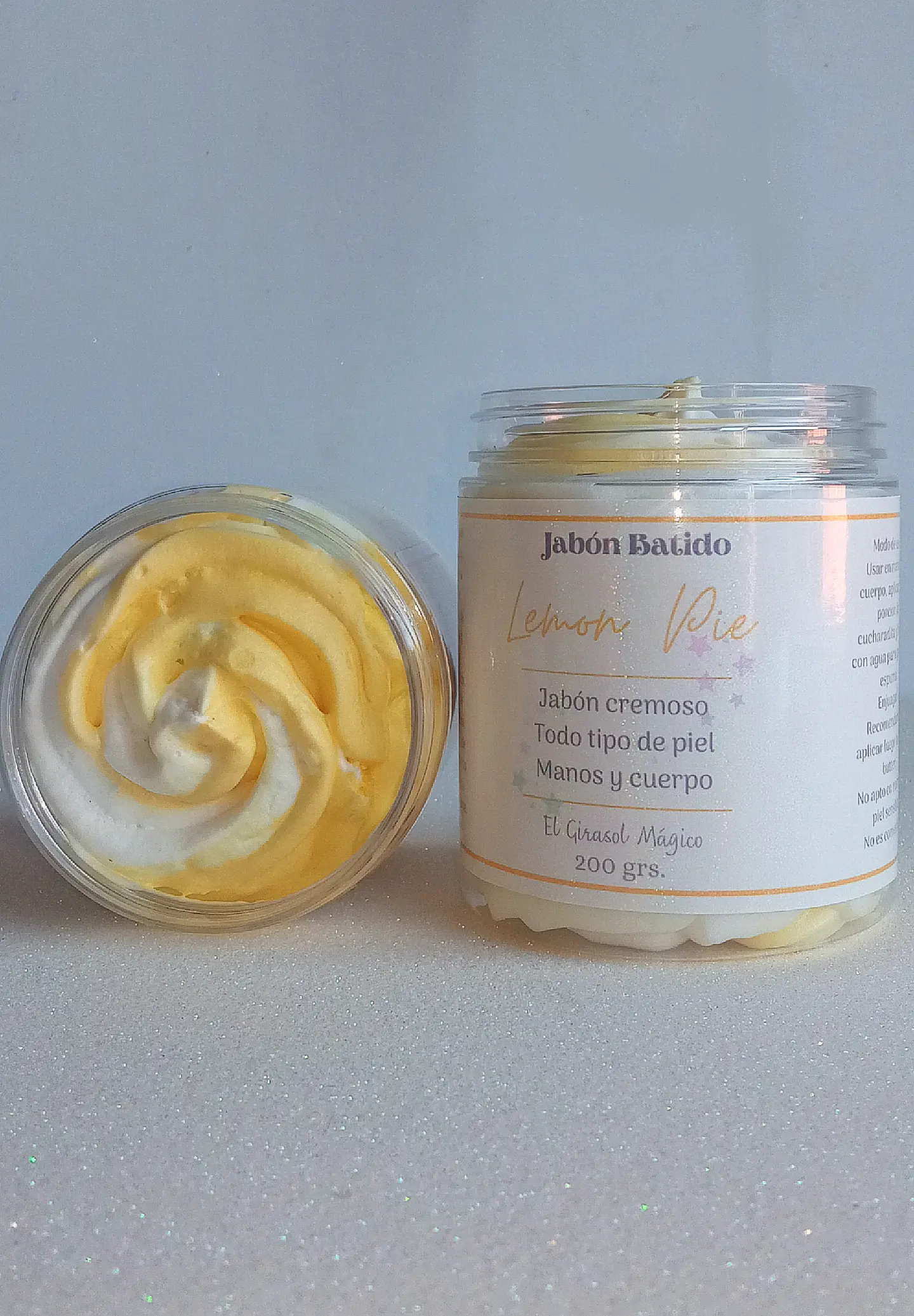 Jabón Batido Lemon Pie 3