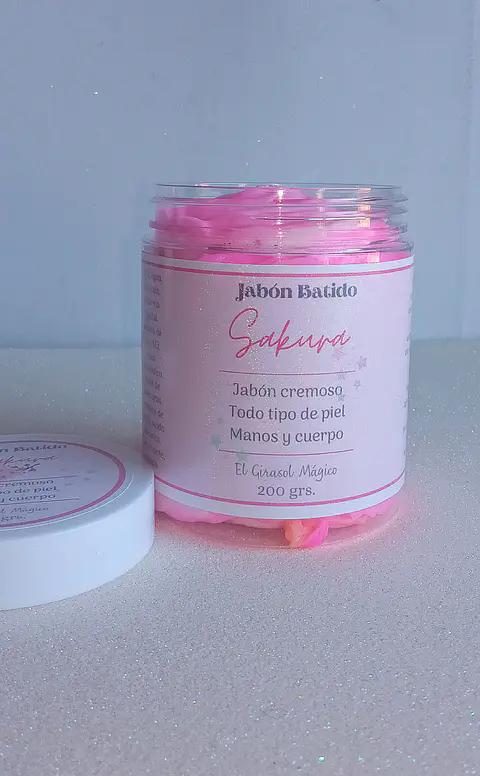 Jabón Batido Sakura