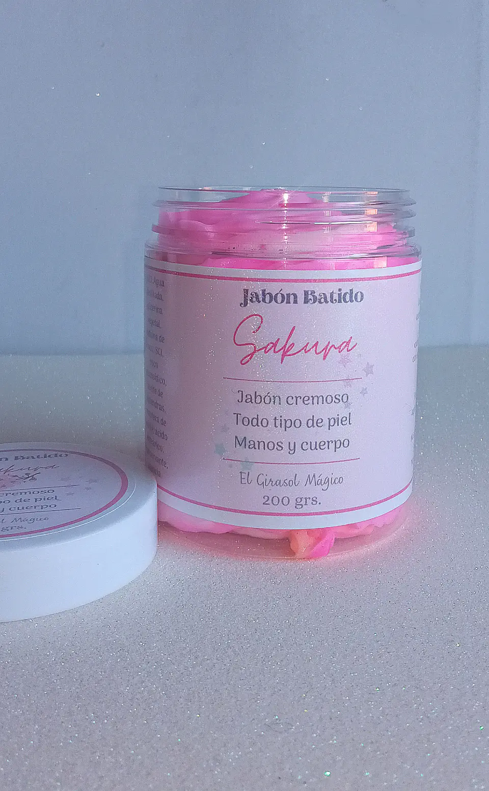 Jabón Batido Sakura 1