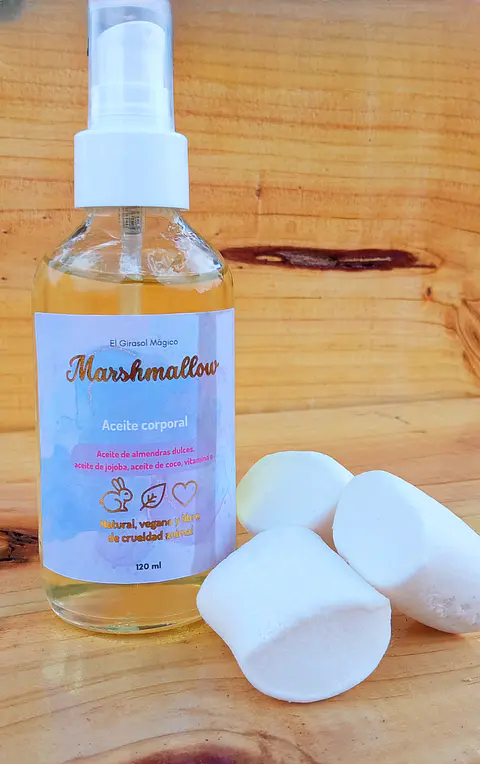 Marshmallow aceite corporal 