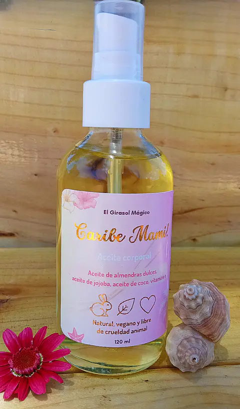 Caribe Mami! Aceite corporal 