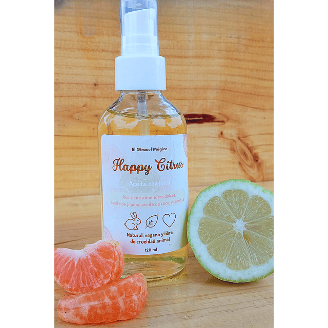 Happy Citrus aceite corporal 