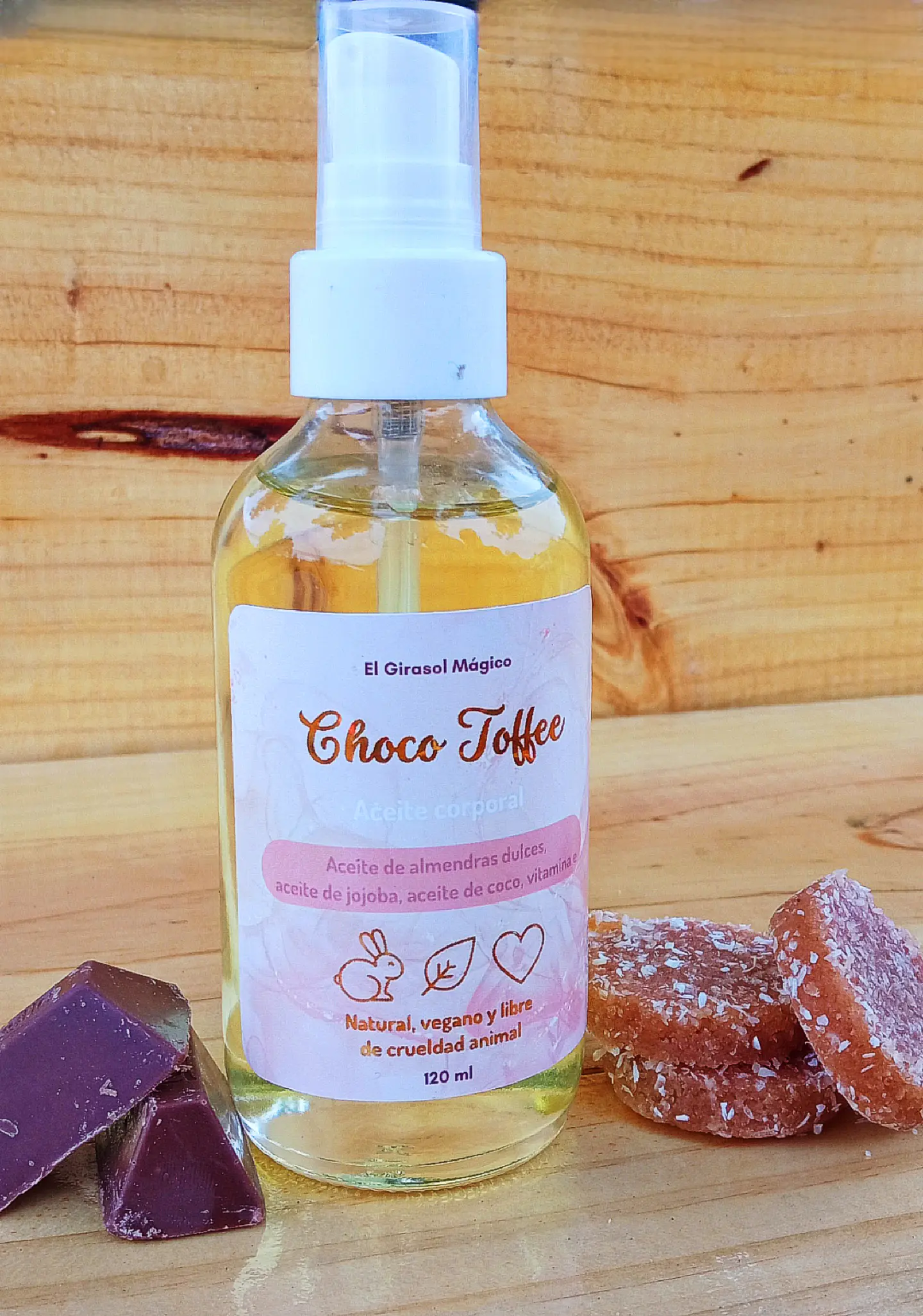 Choco Toffee aceite corporal  1