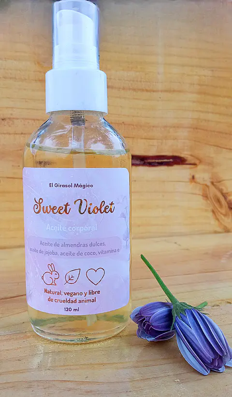 Sweet Violet aceite corporal 