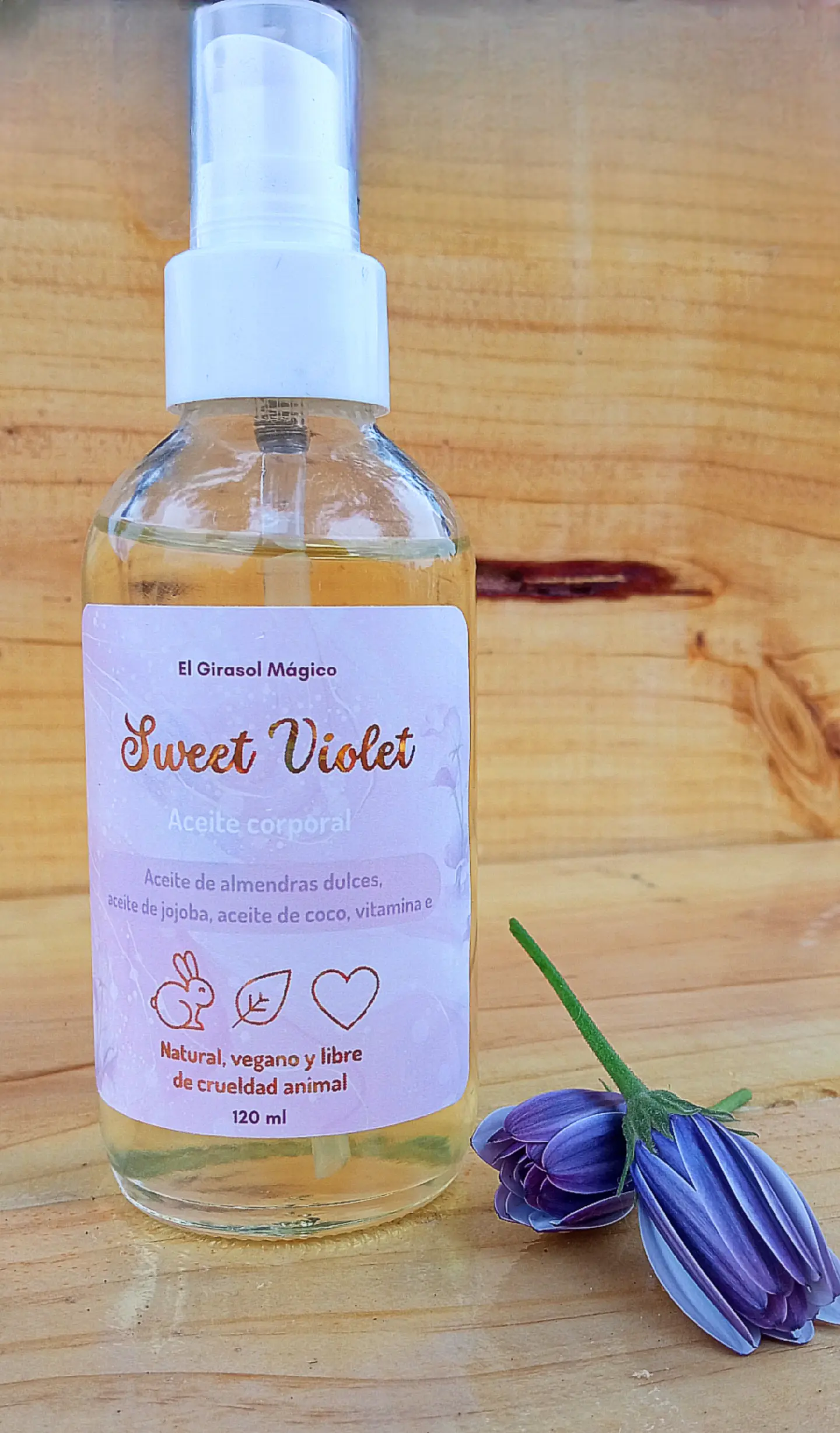 Sweet Violet aceite corporal  1