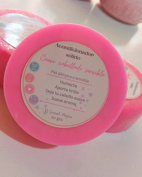 Acondicionador sólido piel sensible 