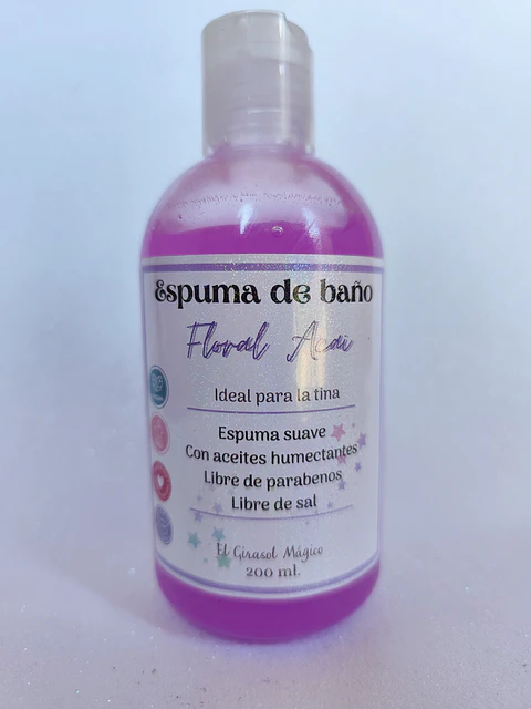 Espuma de baño Floral Acai 