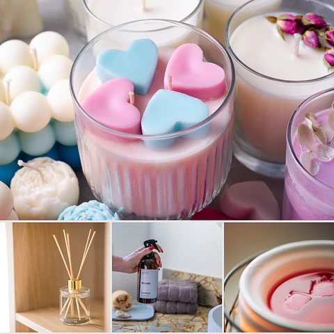 Curso Vela soya, difusor, home spray y Wax Melt 