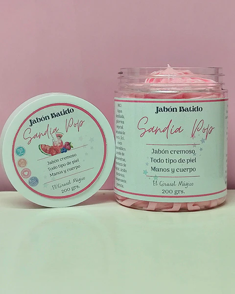 Jabón Batido Sandía Pop🍉