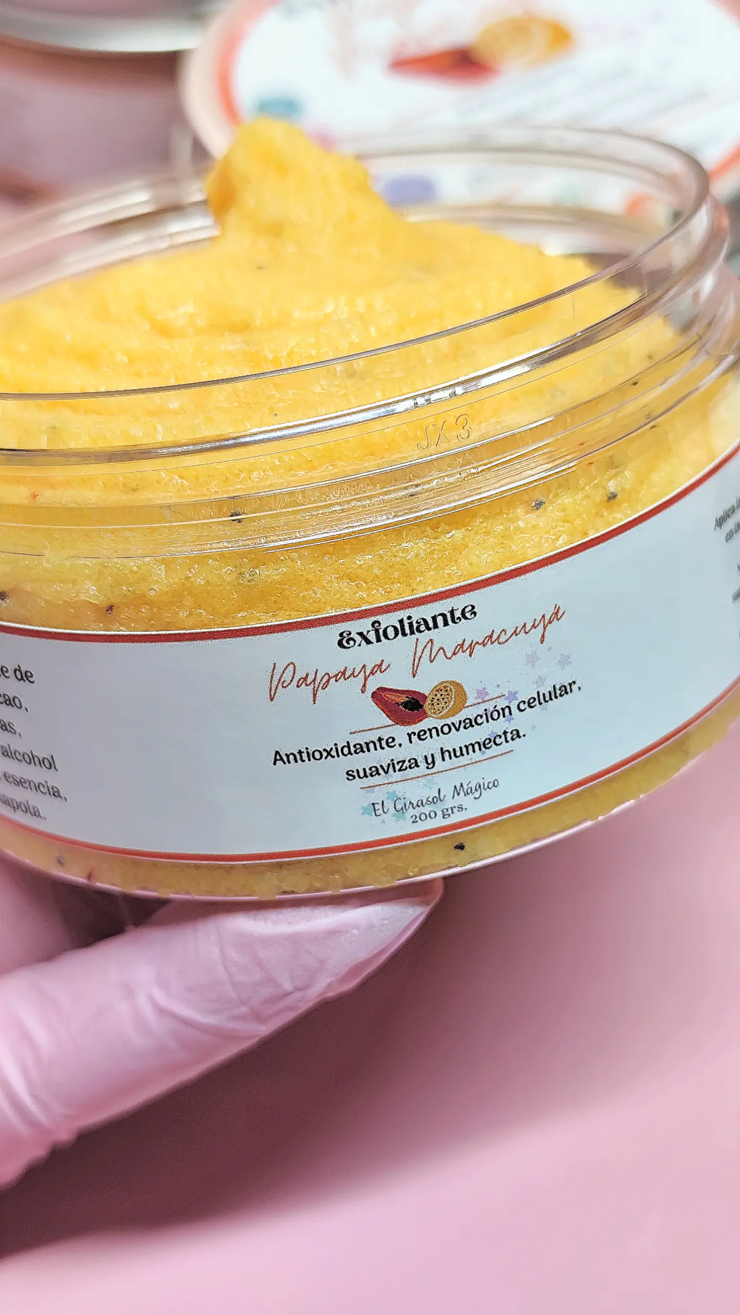 Exfoliante Papaya Maracuyá🥭 2
