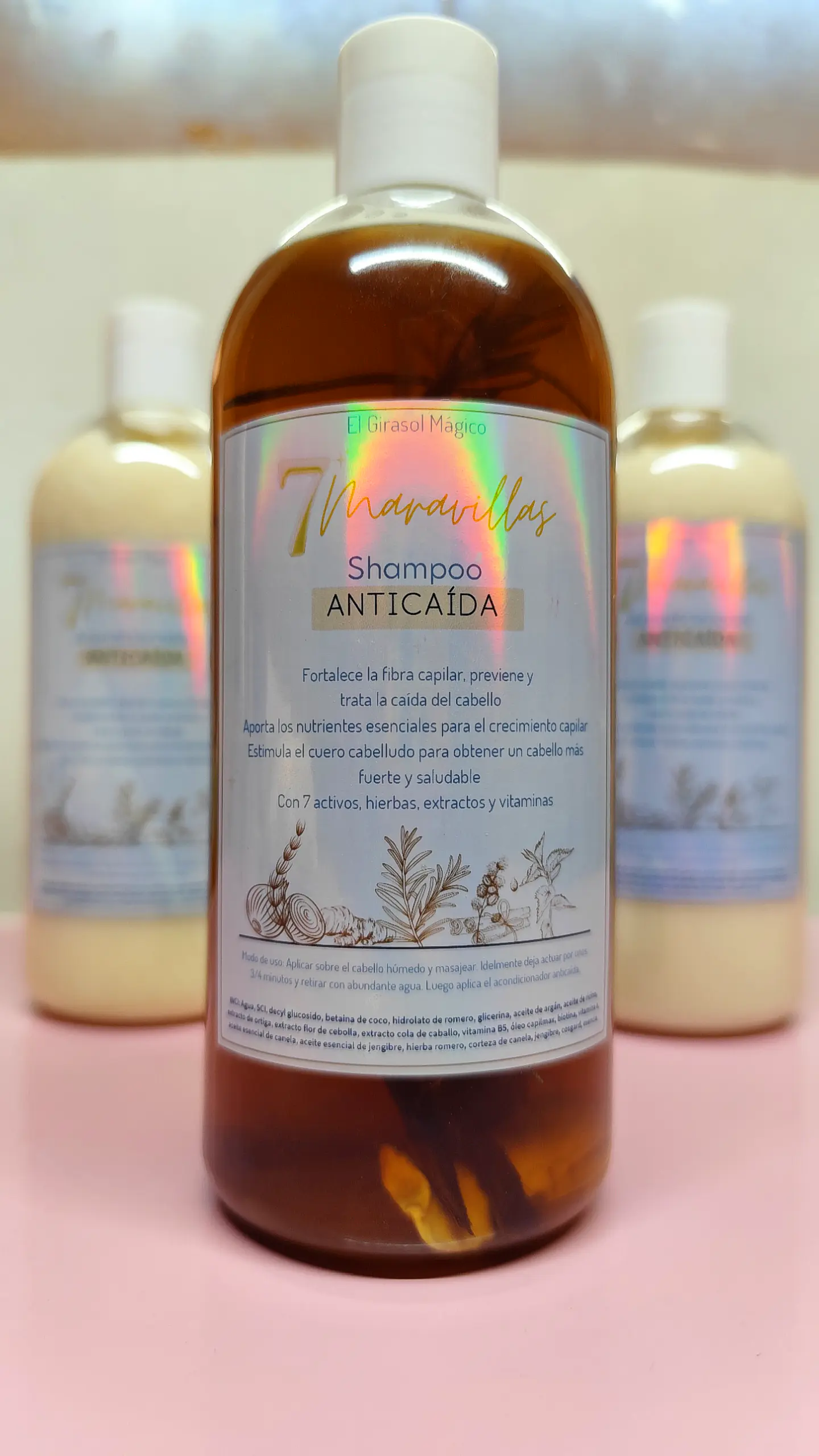 Shampoo 7 maravillas Anticaída  1