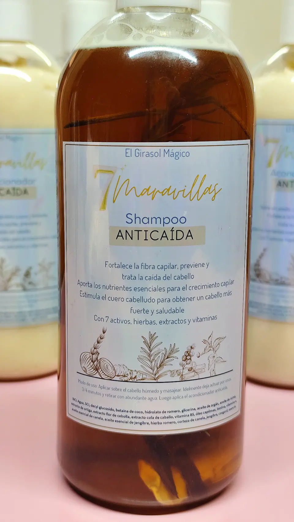 Shampoo 7 maravillas Anticaída  3