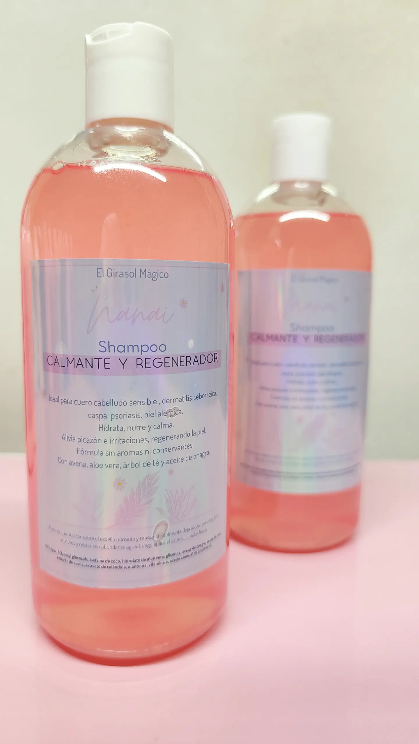 Shampoo Nanai CALMANTE Y REGENERADOR  1